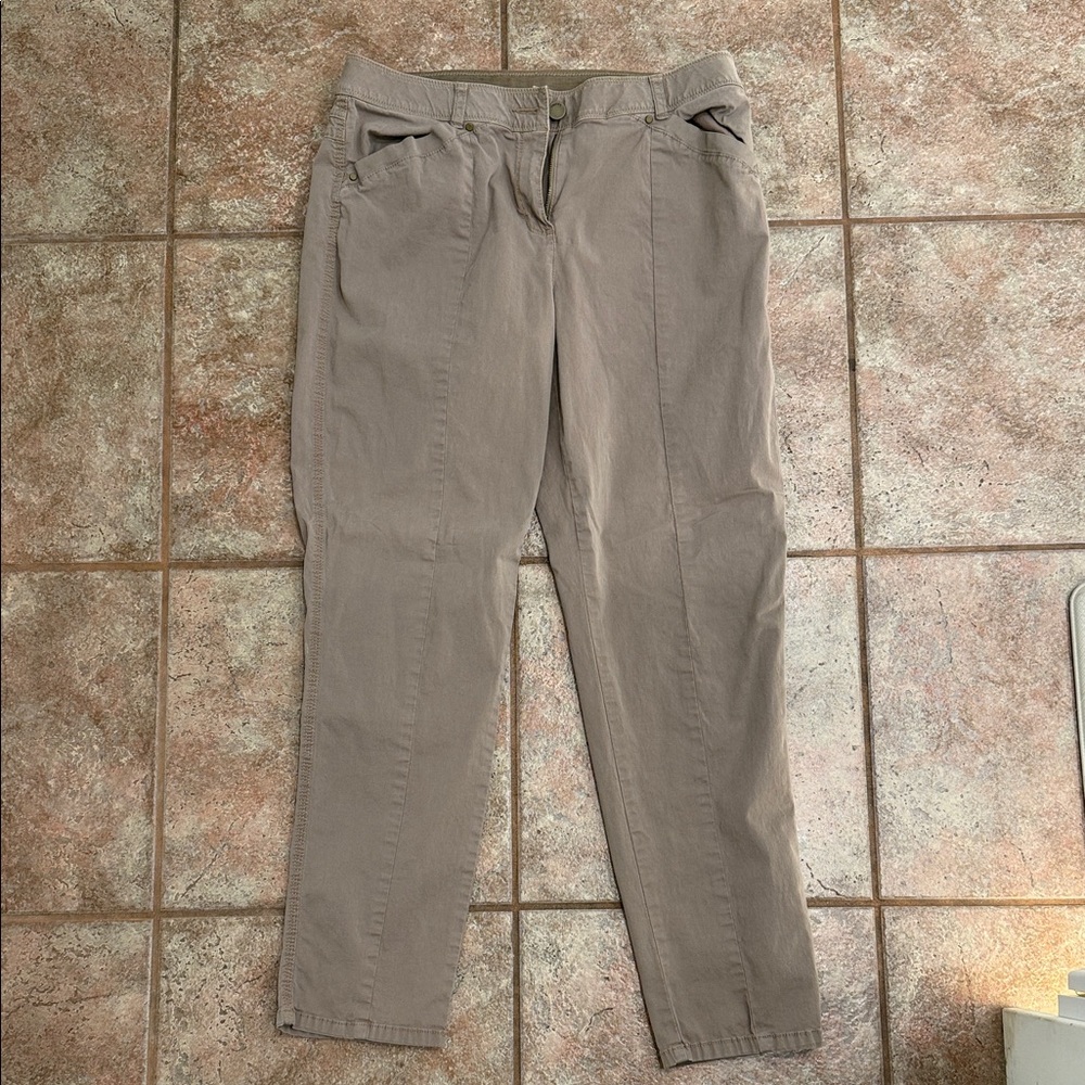 Chico's Taupe Pants